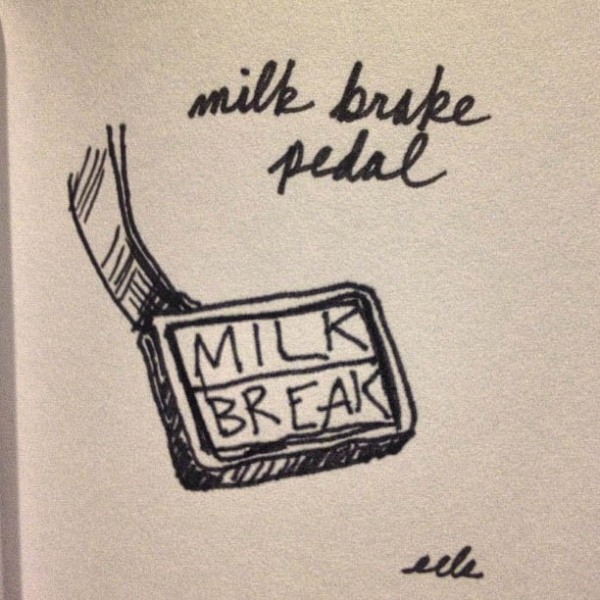 Milk Brake Pedal