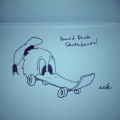 Donald Duck skateboard