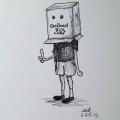 Cardboard Box Head