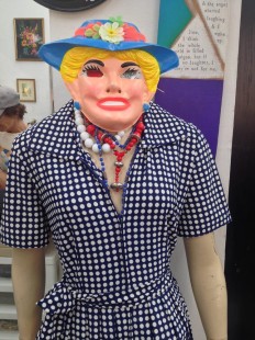 Mannequin at NYC thrift store