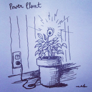 Home, Nature, electricity, plants, power