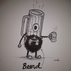 Facial Hair, beard, beer, beerd, buzz, food