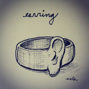 Anatomy, Fashion, ear, earring, ring