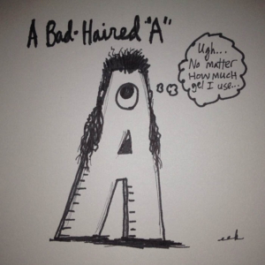 ABCs &amp; 123s, Fashion, hair