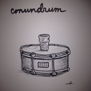 Music, cone, conundrum, drum, drums, food, snare, snaredrum