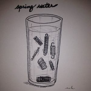 food, glass, h2o, sketch, spring, springs, springwater, water