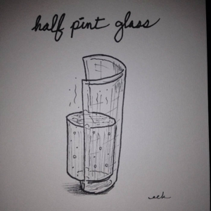 beer, drink, food, glass, halfpint, pint, pintglass, sketch