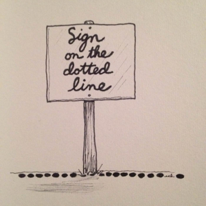 dot, dots, dotted, dottedline, sign, signature