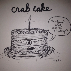 Animals, bakery, cake, cakes, crab, crabby, crabcake, crabs, food