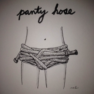 Fashion, Gardening, bikini, garden, hose, hosiery, lawn, panties, pantyhose, undergarments, underwear, water