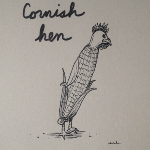Animals, corn, cornish, cornishhen, cornonthecob, farm, food, hen, vegetable