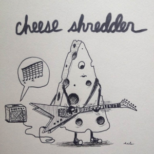 Music, cheese, food, grater, guitar, kitchen, notes, shred, shredder, swiss, yngwie
