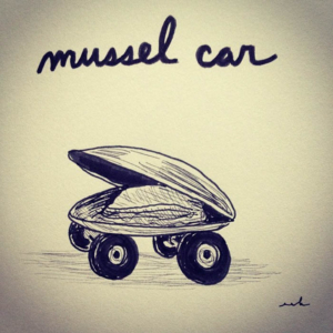 Animals, Cars, car, clam, clams, food, hotrod, muscle, musclecar, mussel, mussels, streetrod