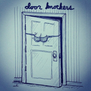 Anatomy, Home, bikini, door, entry, knock, knocker, knockers, knocking, knockknock