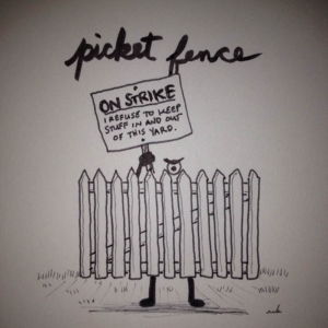 Politics, fence, lawn, picket, picketfence, property, strike, workforce, yard