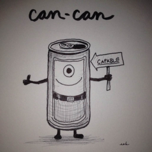 Drinking, aluminum, attitude, can, can-can, cancan, cando, dance, food, positive, recycle