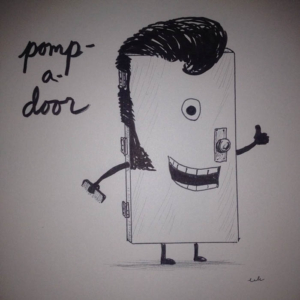 1950s, Fashion, Home, door, hair, haircut, hairdo, hairstyle, pomade, pompadour, rockabilly, salon, setzer, straycats