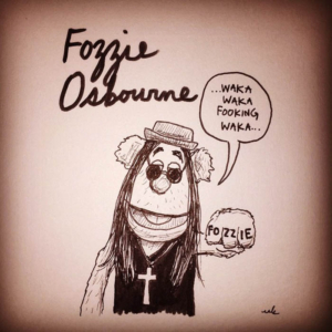 Music, TV &amp; Movies, bear, fozzie, fozziebear, instadaily, jimhenson, metal, muppets, ozzy, ozzyosbourne, picoftheday, sabbath, waka