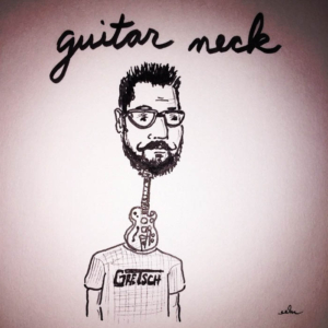 Anatomy, Music, Self Portrait, guitar