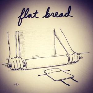 baking, bread, flatbread, food, kitchen, rollingpin