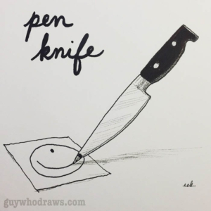 kitchen, writing
