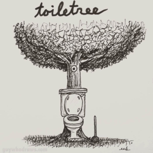 Bathroom, Nature, Trees
