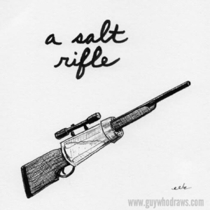 Guns, food