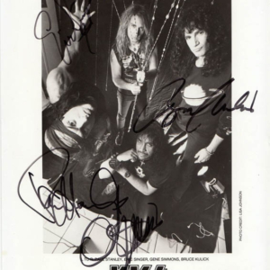 FBF (For Bert&#039;s Father, or, FLASHBACKFRIDAY) Here&#039;s the part where I time travel to July 8 1993, TWENTY THREE YEARS AGO (yikes!) when I met my rock and roll heroes KISS and they autographed this 8x10 promo pic. This all went down at the Mall of America Sam Goody store.. Ah, the good old days back when CDs cost $17.99. A scan of my handwritten transcript of this historic occasion is up for your reading pleasure at http://kiss.guywhodraws.com, Misc.
