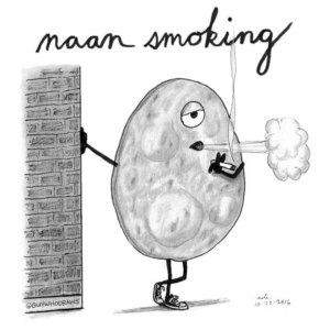 food, smoking