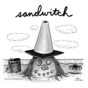 Halloween, beach, food