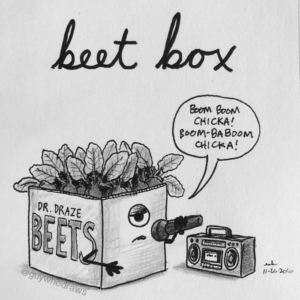 Music, food, plants