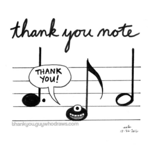 Music, Thanks