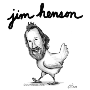 Animals, Badpuns, TV &amp; Movies, barnyard, chicken, chickens, farm, farmanimals, hen, jimhenson, lowbrowpopsurrealism, masterofpuppets, metallica, minneapolisartist, muppets, muppetshow, puppeteer, strangeart, weirdoart