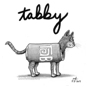 1970s, 1980s, Animals, Badpuns, Drinking, cat, cats, cats_of_in, caturday, dietcola, feline, internationalcatday go by without honoring a tabby called Frank, my therapist and mews for the past 15 years. Unfortunately its in the form of a terrible tasting soda that I recall sipping and wincing whilst playing Atari 2600 and Intellivision games at my friends houses when I was a kid... but Im sure Frank understands that its all just for pun., lowbrowpopsurrealism, lowcalorie, minneapolisartist, soda, sodapop, strangeart, tab, tabby, tabbycat, weirdoart