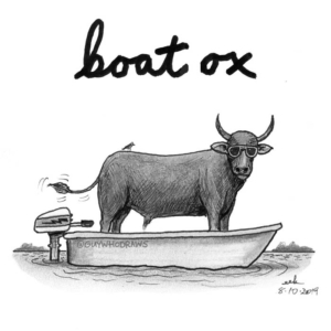 Animals, Badpuns, Boating, Boats, boat, bollocks, botox, botoxface, bull, lake, lakes, lowbrowpopsurrealism, minneapolisartist, ox, oxtails, plasticsurgery, realhousewives, strangeart, weirdoart, wellness