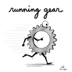 Badpuns, Sports, cog, cognizant, fitness, gear, jogging, lowbrowpopsurrealism, minneapolisartist, run, running, runninggear, runningman, runningmotivation, strangeart, trailrunning, underarmour, weirdoart, winterrun