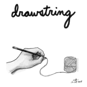 Badpuns, artist, dailylefty, drawstring, drawstringbag, lefthanded, lowbrowpopsurrealism, meta, minneapolisartist, southpaw, strangeart, string, twine, weirdoart, yarn