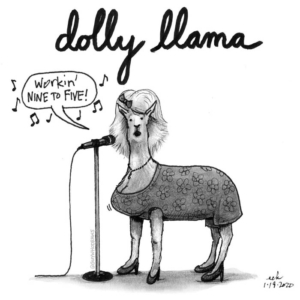 9to5, Animals, Badpuns, Music, Religion, countrymusic, countrysinger, countrywestern, cowgirl, dalailama, dollyparton, dollypartonfans, dollywood, islandsinthestream, kennyrogers, livinglegend, lowbrowpopsurrealism, minneapolisartist, monk, strangeart, weirdoart