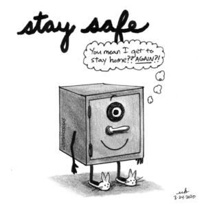 Badpuns, Finance, Mood, Pandemic, happy, lockdown, lowbrowpopsurrealism, minneapolisartist, pundemonium, pundemoniumnotpandemonium, safe, security, stayhomechallenge, stayhomestaysafe, staysafe, strangeart, weirdoart, wellness