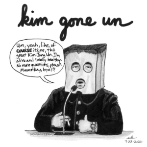 Badpuns, Pandemic, Politics, disguise, doppleganger, hiding, kimjongun, lookalike, lowbrowpopsurrealism, mia, minneapolisartist, missing, northkorea, pundemonium, secret, strangeart, substitute, weirdoart, whereswaldo