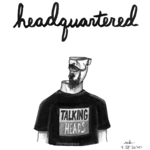 Anatomy, Badpuns, bandshirt, bored, cranium, head, headquarter, headquartered, headquarters, lowbrowpopsurrealism, minneapolisartist, onefourth, pundemonium, quarter, selfportrait, strangeart, talkingheads, weirdoart, zombie
