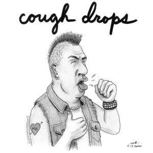 Badpuns, Pandemic, cough, coughdropday, coughdrops, coughing, covid19, halls, ill, illness, lowbrowpopsurrealism, lozenge, ludens, minneapolisartist, pundemic, sick, spreadingthedisease, strangeart, weirdoart, wellness