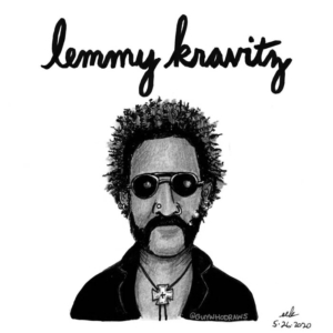 Badpuns, Music, aceofspades, areyougonnagomyway, lemmy, lemmykilmister, lenny, lennykravitz, lowbrowpopsurrealism, minneapolisartist, motorhead, pundemic, rocknroll, rockstar, singer, strangeart, weirdoart