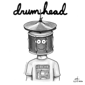 Anatomy, Badpuns, Music, covidsucks, drumhead, drummer, drummers, drums, hihat, lowbrowpopsurrealism, pundemic, snare, strangeart, tomtom, weirdoart
