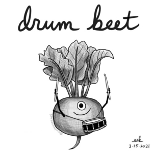 applepencilart, beet, beets, beetsalad, drumbeat, drumbeats, drummer, drumming, drums, procreateart, snaredrum, thebeatles
