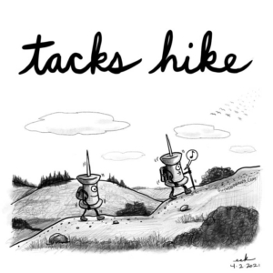 applepencilart, hiking, hikingadventures, hikingtrails, irs, outdoors, procreateart, tacks, taxes, taxhike, taxman, taxtime