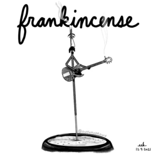 fragrance, frankincense, frankzappa, guitarhero, incense, incenseburner, rocknroll, zappa, zappaforever