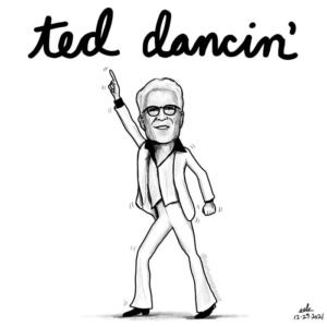 Dancing, actor, beegees, cheers, disco, notracing, punart, sammalone, saturdaynightfever, teddanson