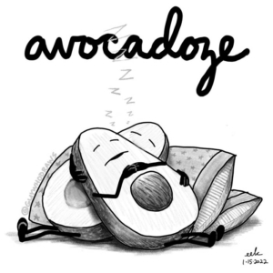 avocado, avocadotoast, bedtime, dreaming, guacamole, nap, naptime, sleepy, tired, zzz