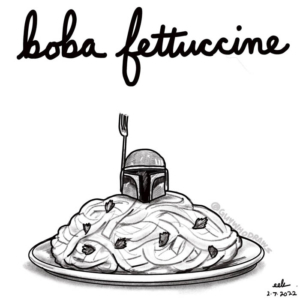 bobafett, bobafettcosplay, bobalove, carbload, carbs, fettuccine, fettuccinealfredo, kamino, starwars, starwarsmemes, starwarsnerd